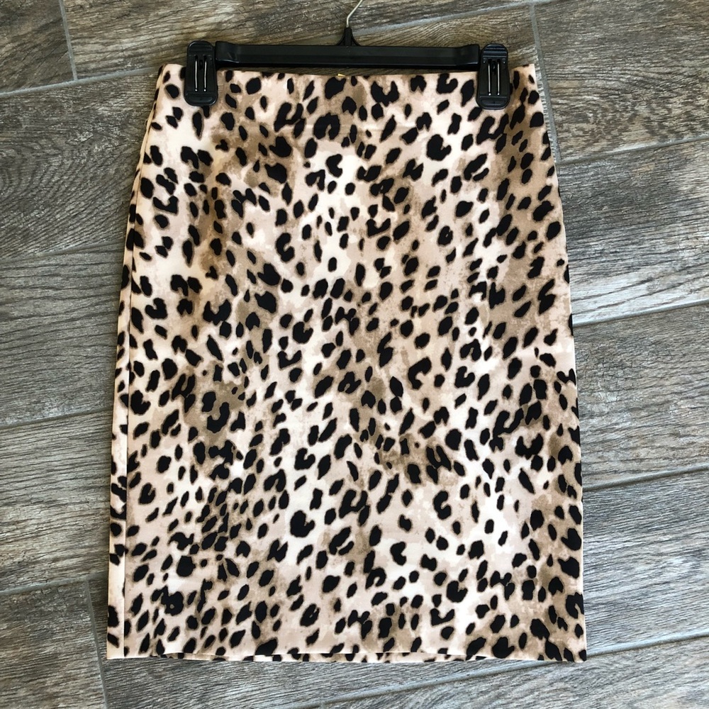 Philosophy Apparel - leopard pointe pencil skirt